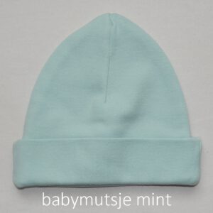 babymutsje mint