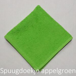 spuugdoek appelgroen