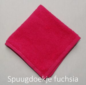 spuugdoek fuchsia