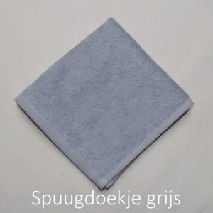 spuugdoek grijs