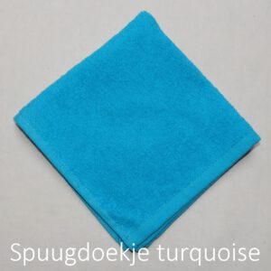 spuugdoek turquoise