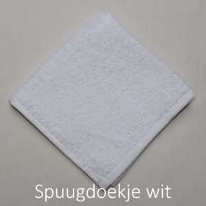 spuugdoek wit