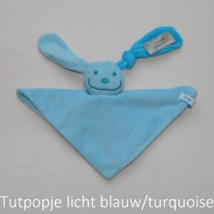 tutpopje blauw/turquoise