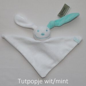 tutpopje wit/mint