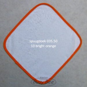 035.50 spuugdoek oranje