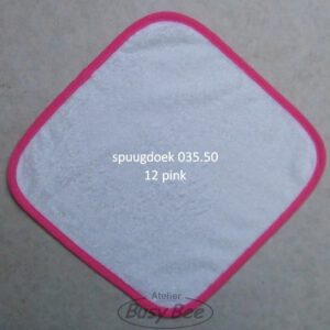 035.50 spuugdoek pink