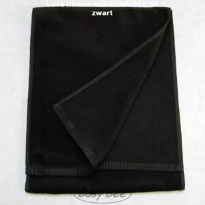 fitness handdoek zwart