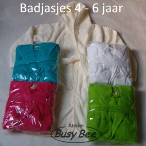Badjas 4-6 jaar